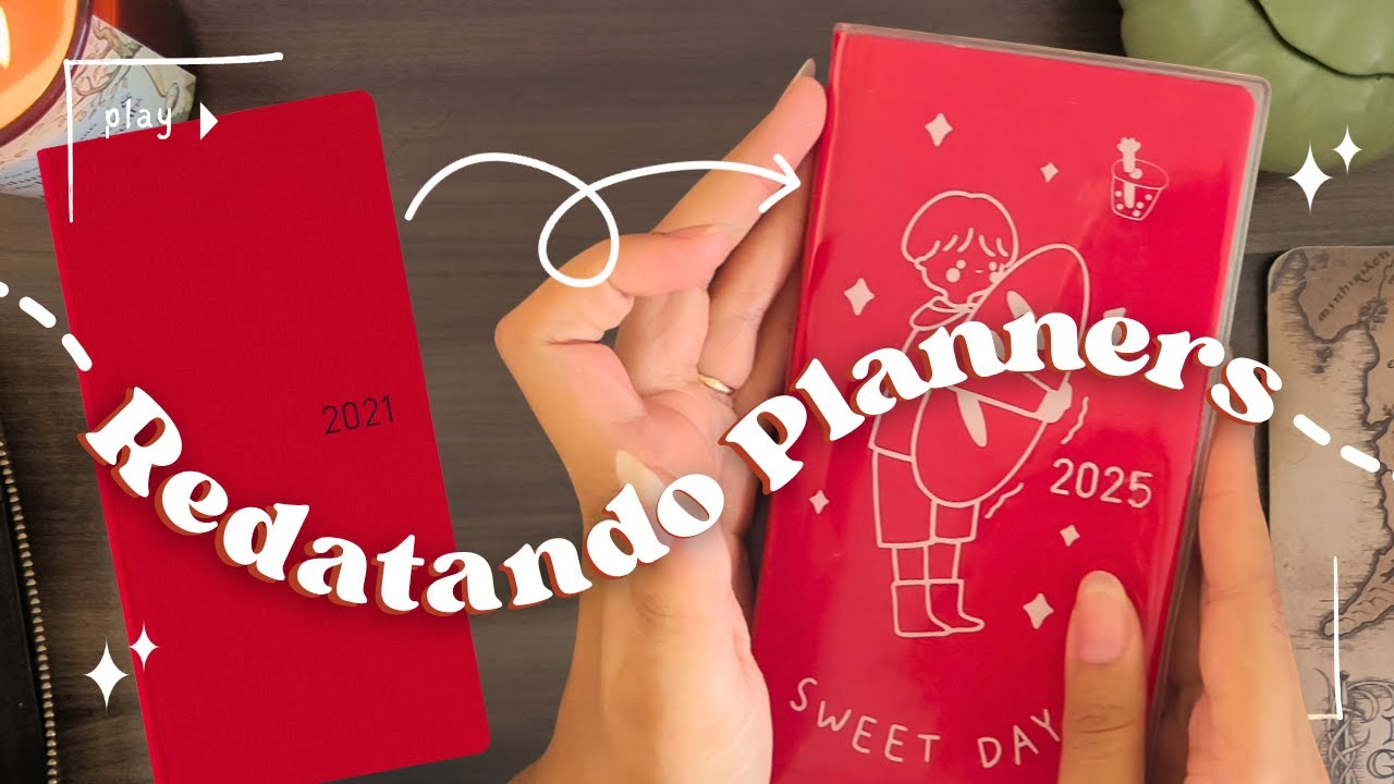 Como usei meu Hobonichi de 2021 em 2025 ✨📅