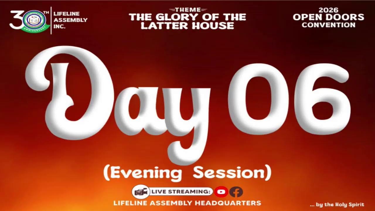 YEAR 2026 OPEN DOORS CONVENTION || SATURDAY, 14 FEBRUARY|| EVENING SESSION