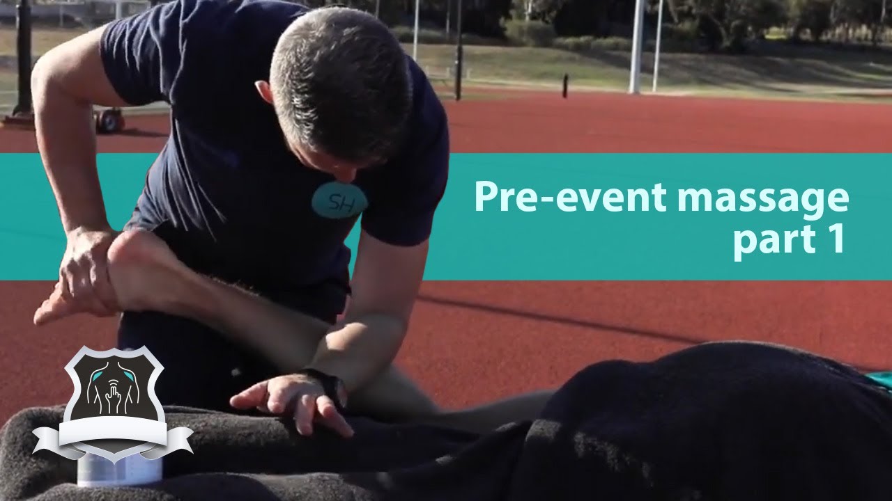 Treating gastro-soleus complex | Pre-event massage part 1