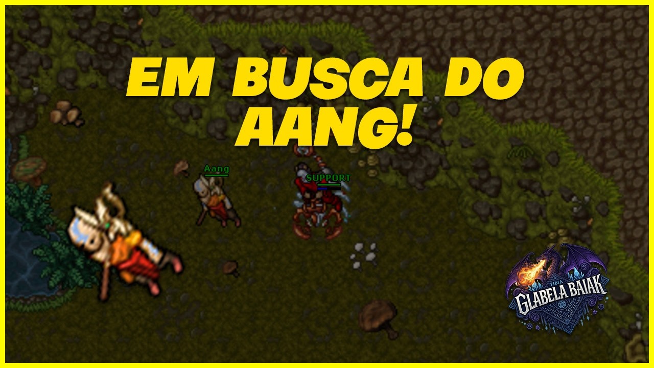 Em busca do Boss Aang - Glabela Baiak - melhor baiak custom de 2026 - #tibia #games
