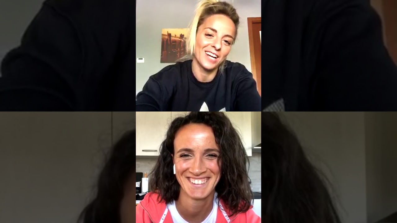Barbara Bonansea & Martina Rosucci's Instagram Live [4.29.20]
