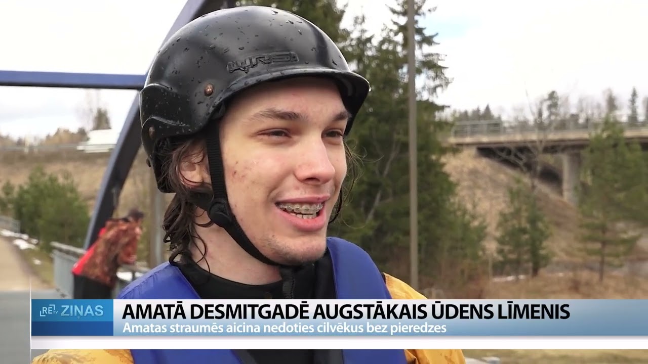 ReTV: Amatā desmitgadē augstākais ūdens līmenis