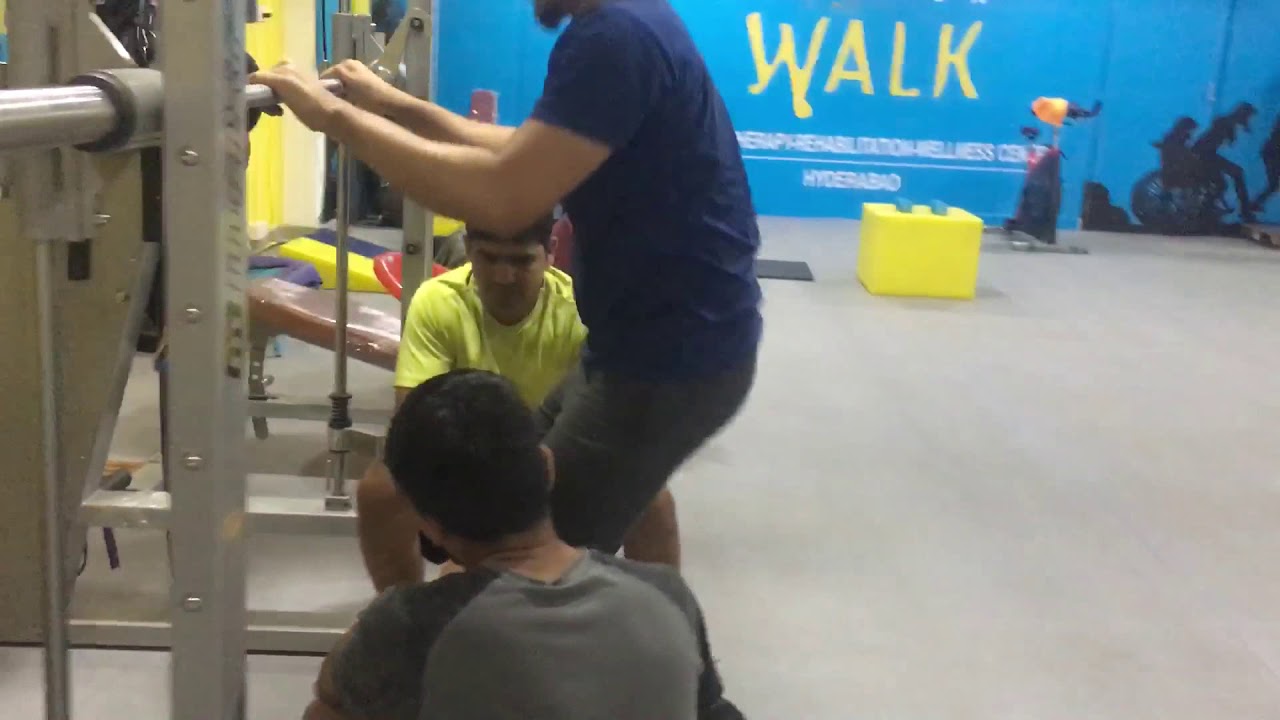 Transverse myelitis Rehabilation at Mission Walk Neurological Reengineering center Hyderabad india