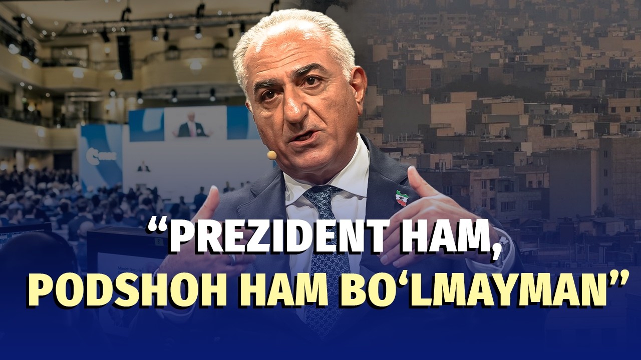 «Eronda kim rahbar bo‘lishini xalq belgilasin» – Rizo Pahlaviy