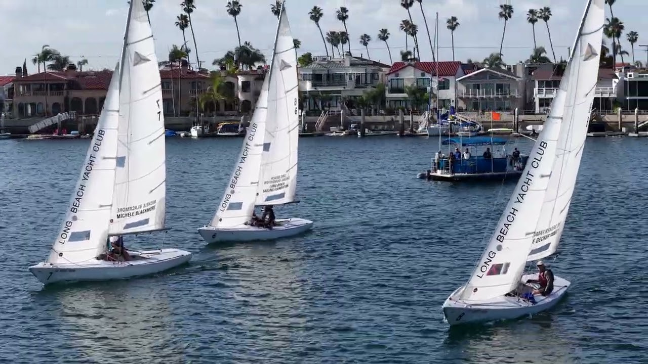 2026 Saturday Soling Regatta 2   Race 7 start