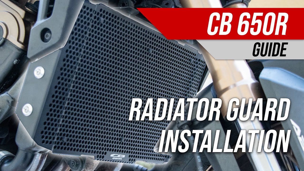 Radiator Guard Installation | Guide | Honda CB650R