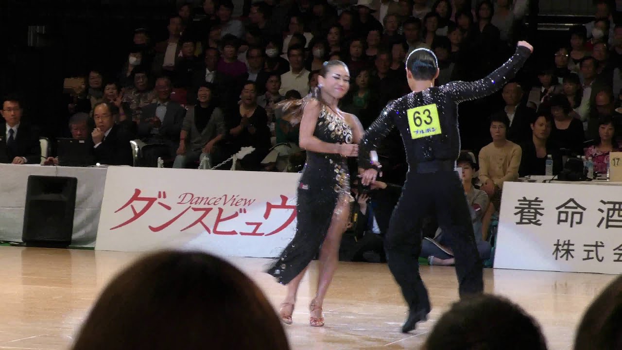 4K 2015 JDSF 三笠宮杯 | 西村康宏・大竹　舞組| 決勝ソロ SAMBA
