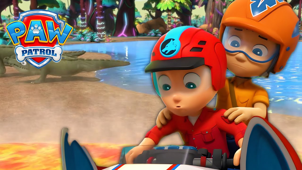 หนีจากลาวาร้อนระอุ!  🌋 - PAW Patrol ภาษาไทย - การ์ตูนสำหรับเด็ก