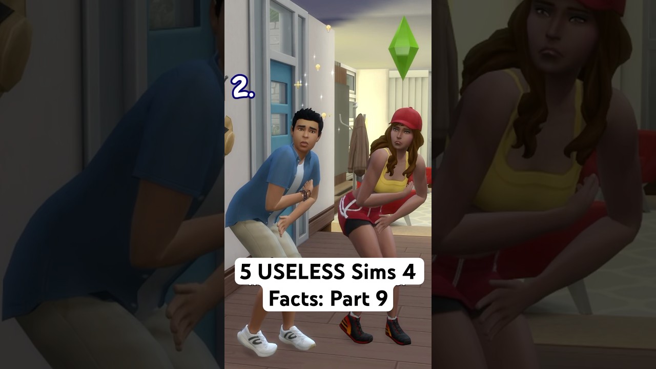 5 USELESS FACTS in The Sims 4: PART 9 #sims4 #sims