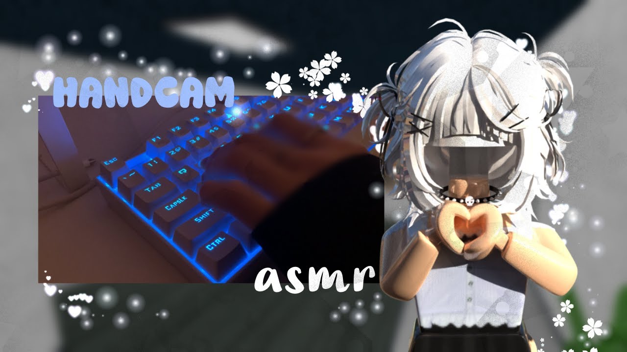 [MM2] but its KEYBOARD ASMR + HANDCAM!