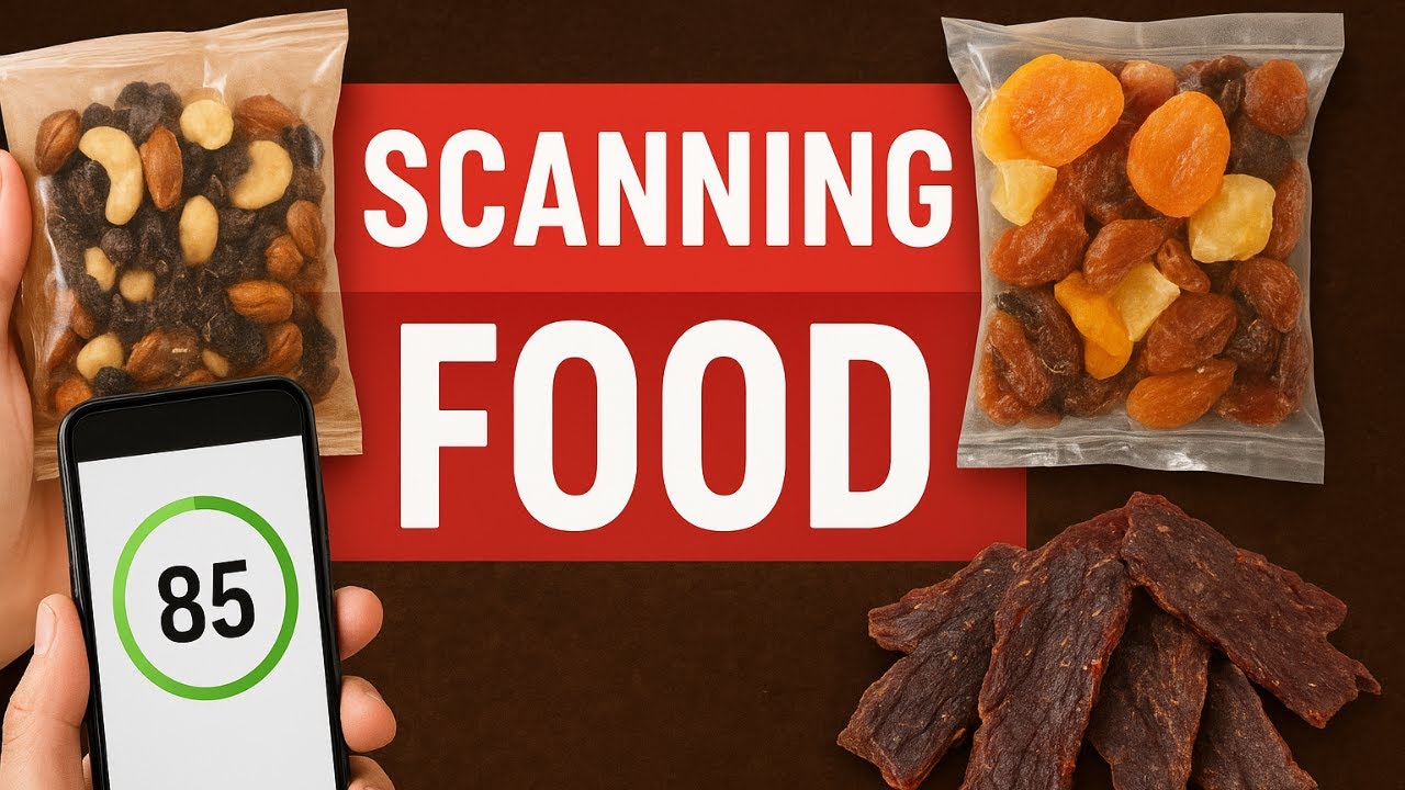 📊 Scanning Food Products: How Healthy Are They? (0/100 Scale) 🍎🥤