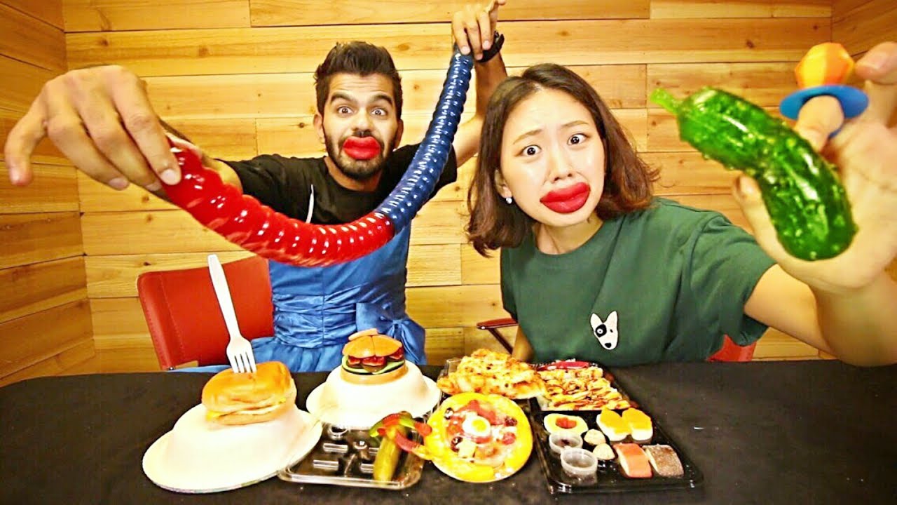 GUMMY FOOD VS. REAL FOOD