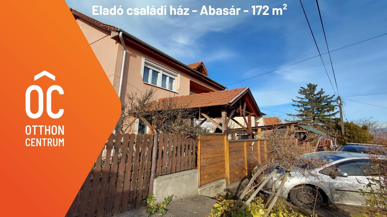 Eladó családi ház - Abasár - 172 m²