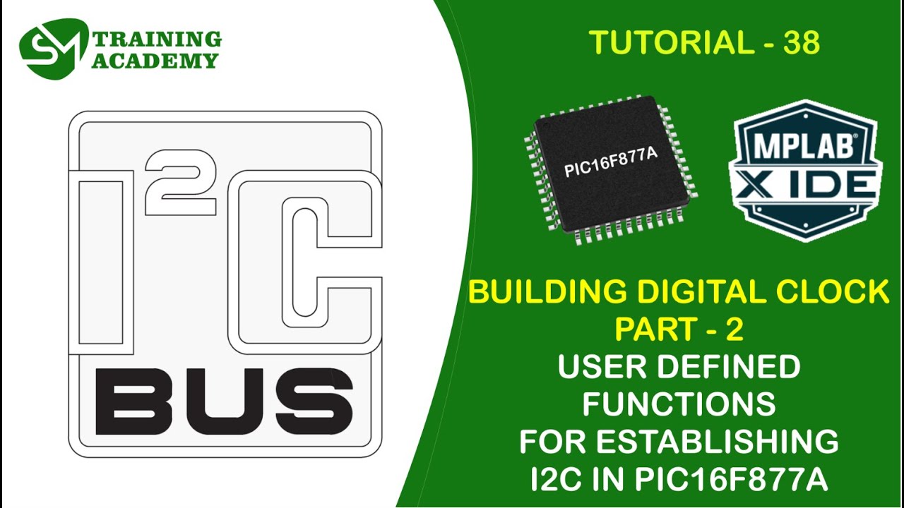 Interfacing of DS1307 RTC with PIC16F877A microcontroller | Digital clock part-2