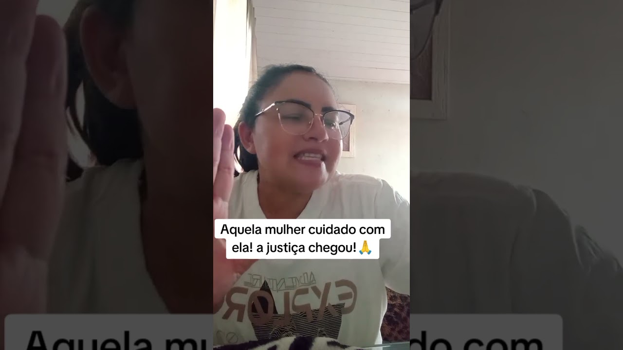 A justiça chegou! Aquela mulher já está pagando!