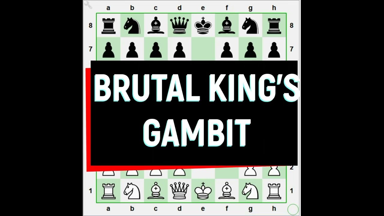 KINGS GAMBIT- COMPLETELY NEW STYLE ATTACK