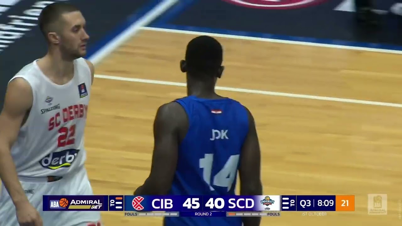 AdmiralBet ABA League 2024/25 highlights, Round 2: Cibona - SC Derby (1.10.2024)