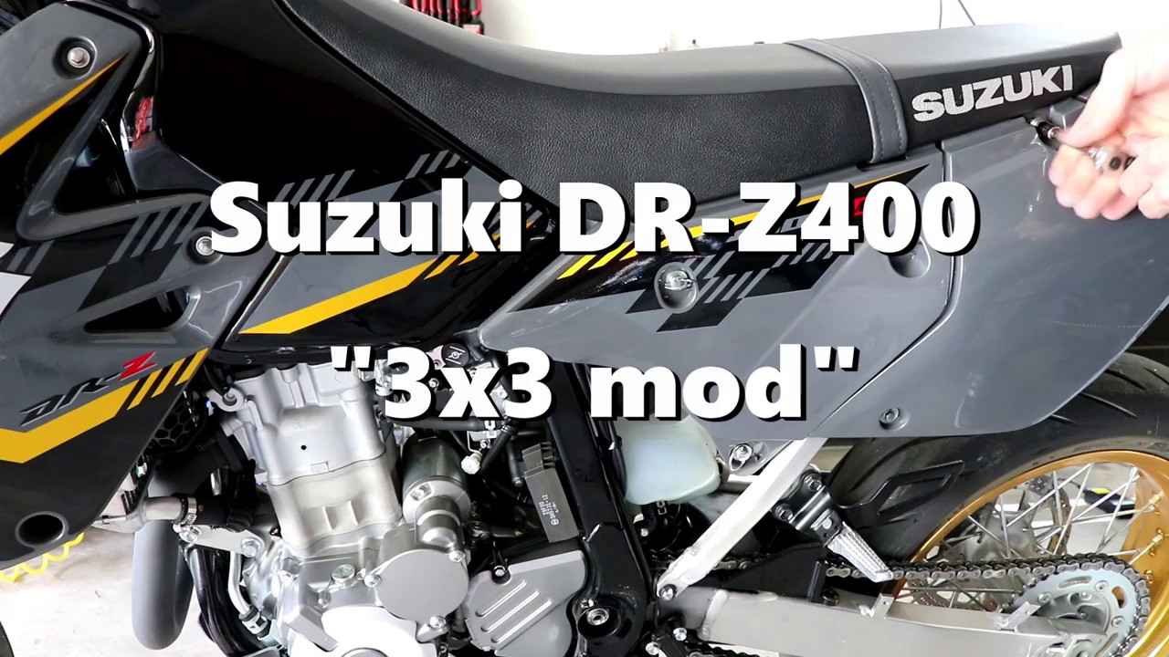 Suzuki DR-Z400 3x3 Mod (High Definition)
