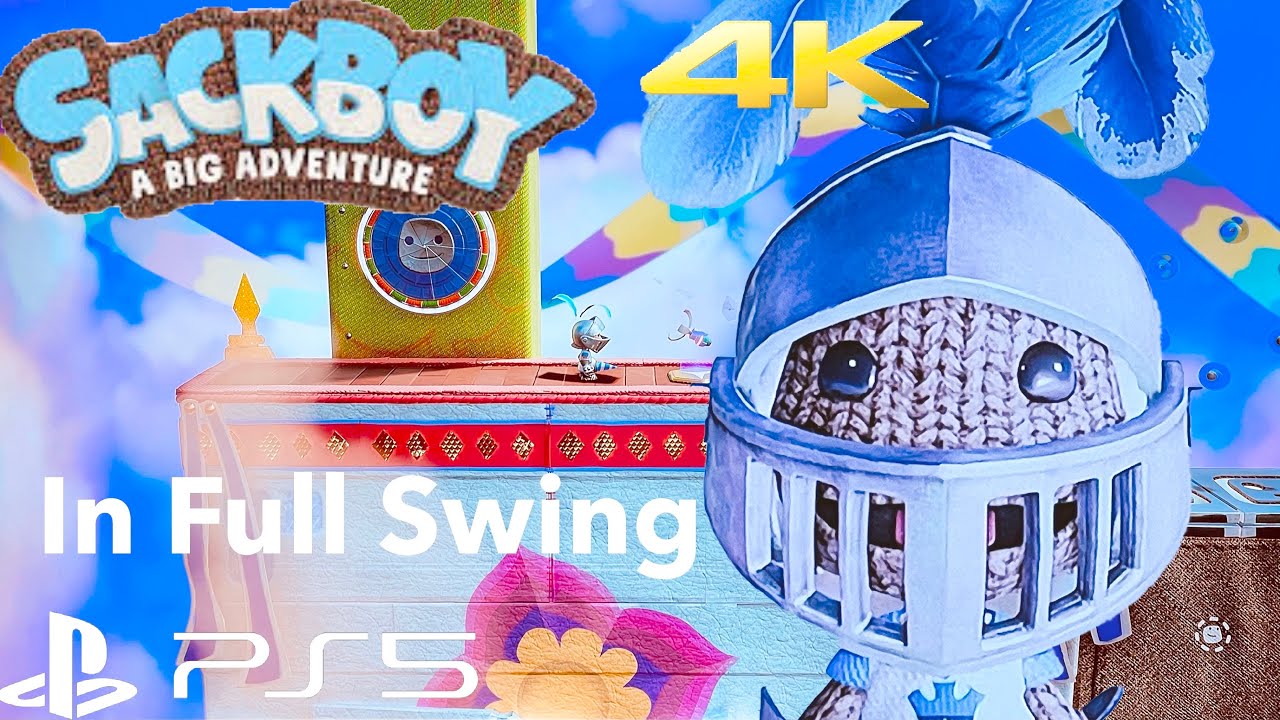 Sackboy - In Full Swing Orbs locations - PS5 (4K HDR) 100% Walkthrough