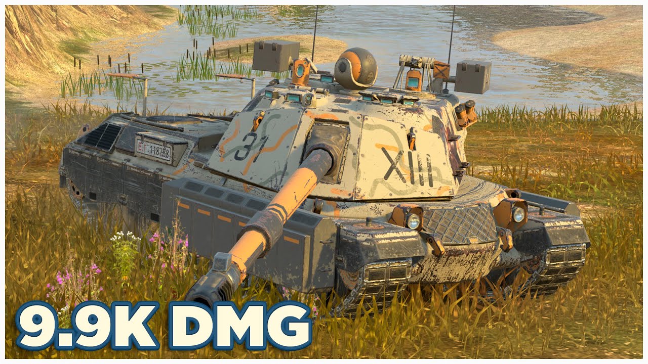 Controcarro 3 Minotauro • 9.9К УРОНА • 6 ФРАГОВ • WoT Blitz