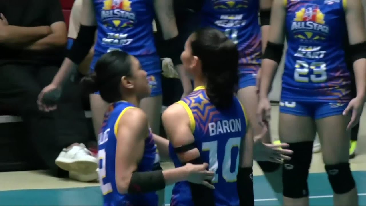 Majoy Baron SERVES OUT LONG 🤣 leading for two points for Team Hustle | 2026 PVL All-Star Game