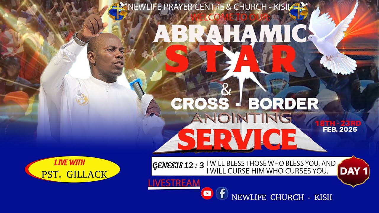 ABRAHAMIC STAR & CROSS-BORDER ANOINTING SERVICE-18.02.2025.