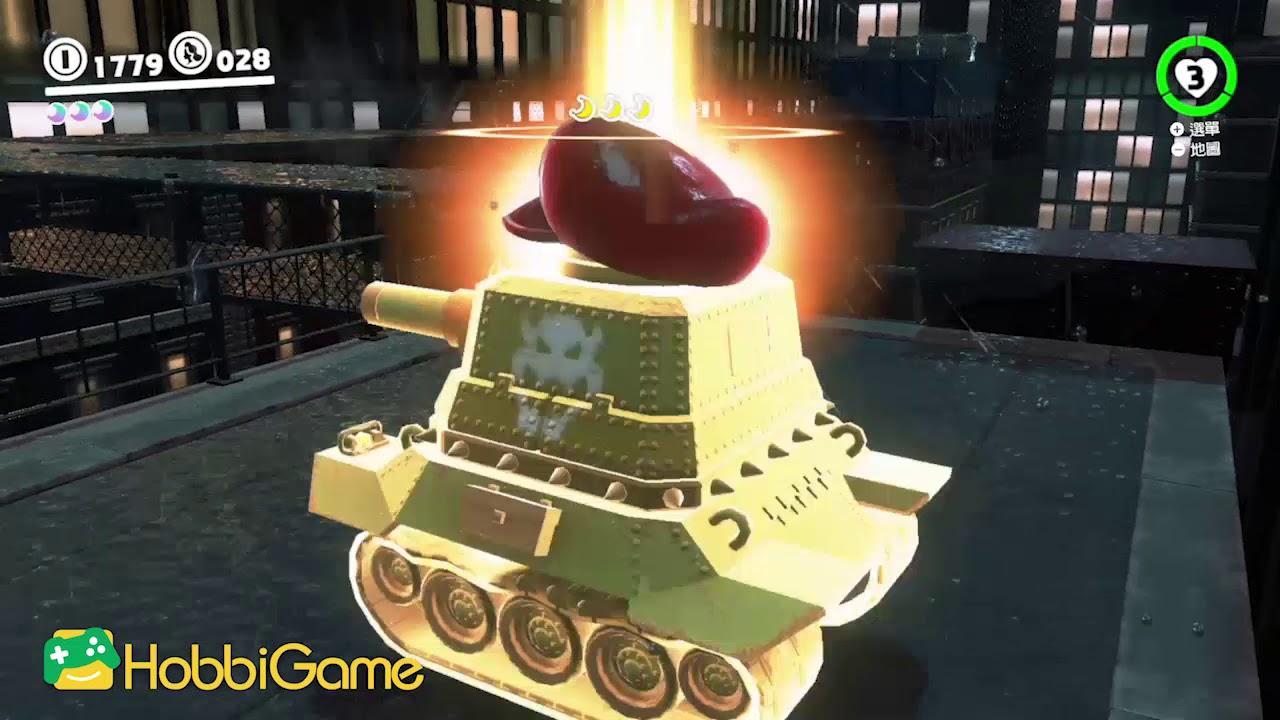 【MARIO ODYSSEY】都市國 42.閃躲炮擊快速貓瞄準