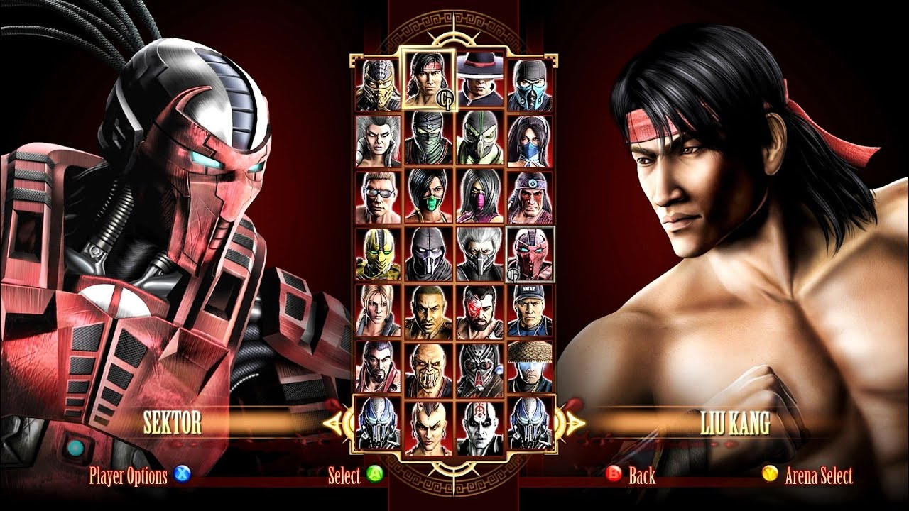 Sektor Vs Liu Kang Mortal Kombat Komplete Edition Gameplay