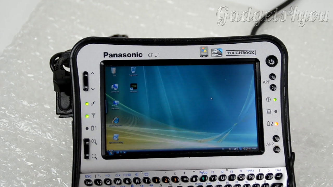 Panasonic CF U1 Military Tablet обзор защищенного планшета