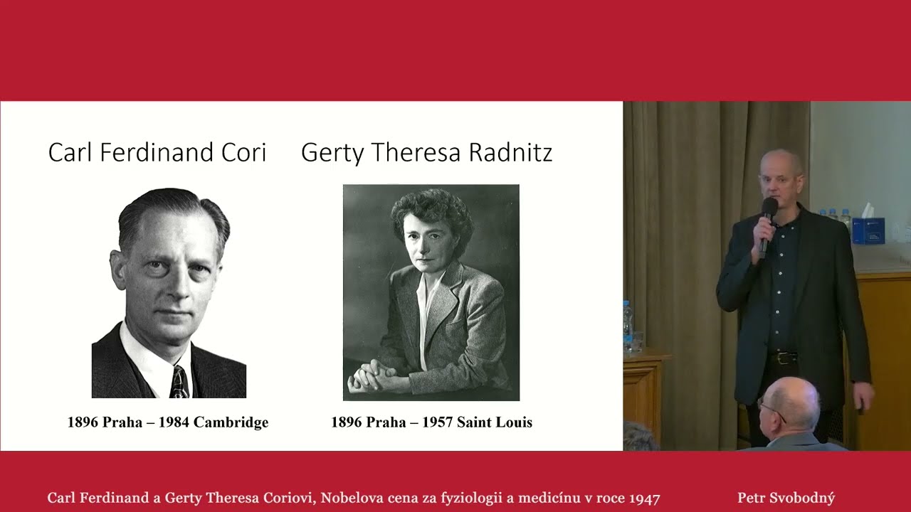 Petr Svobodný: manželé Coriovi, Nobelova cena za fyziologii a medicínu v roce 1947