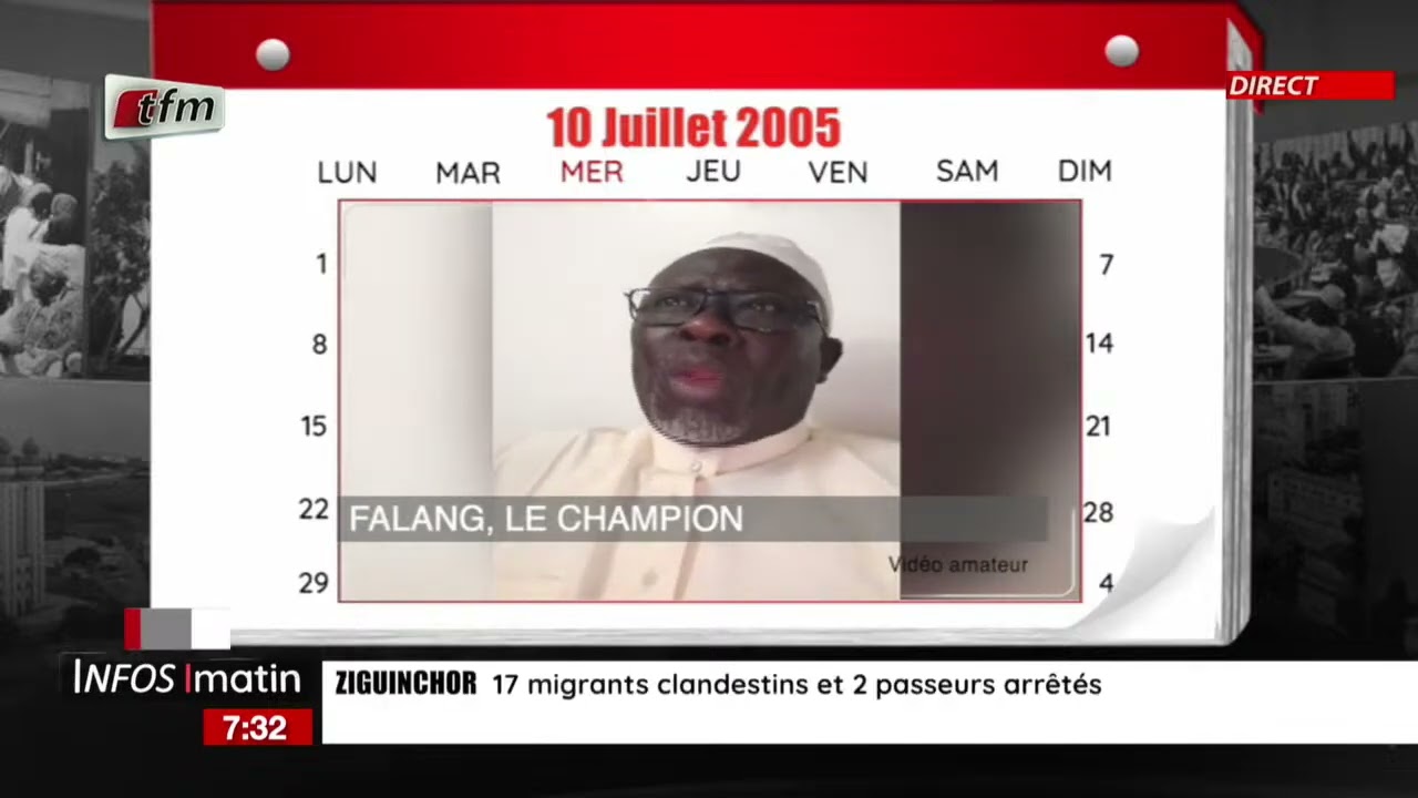 1 jour au SENEGAL | 10 Juillet 2005 : Décès à Diander à l’âge de 92 ans d'Abdourahmane Ndiaye Falang