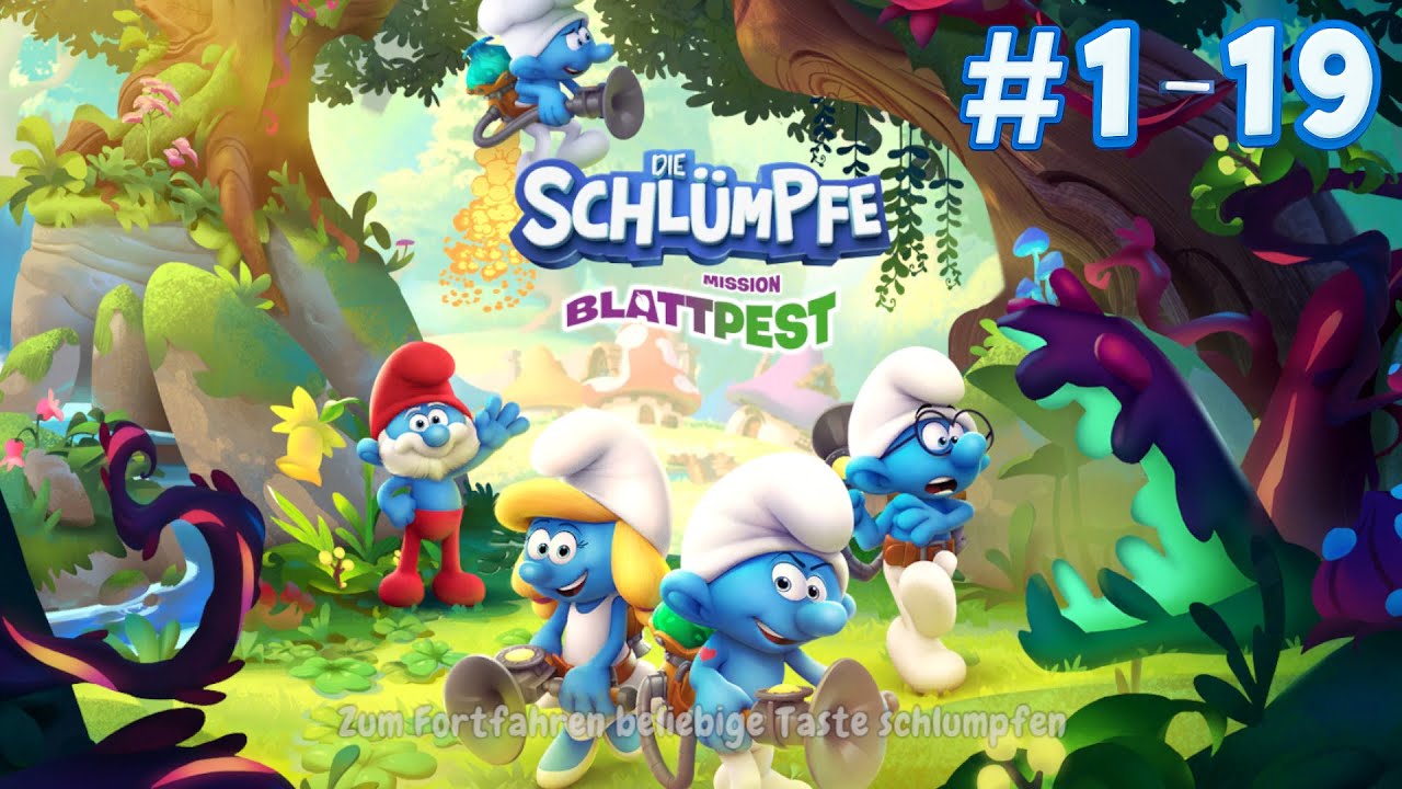 Vom ersten Schlumpf bis 100 % - wir haben ALLES gemacht | Die Schlümpfe – Mission Blattpest🌱💙 #1-19