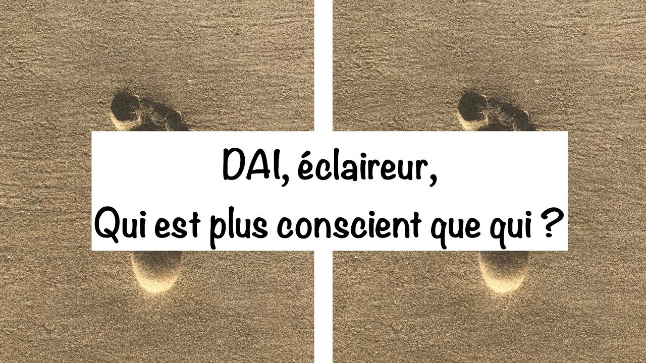 Flamme Jumelle : DAI (chaser), éclaireur (runner),  qui est plus conscient que qui ?