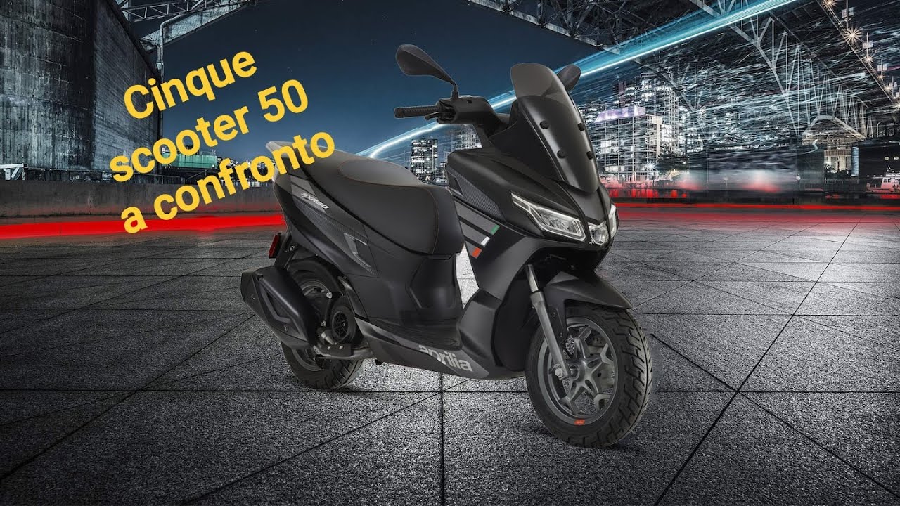 SCOOTER 50: cinque modelli a confronto! Vespa, Symphony, Liberty, SXR e Agility R16.