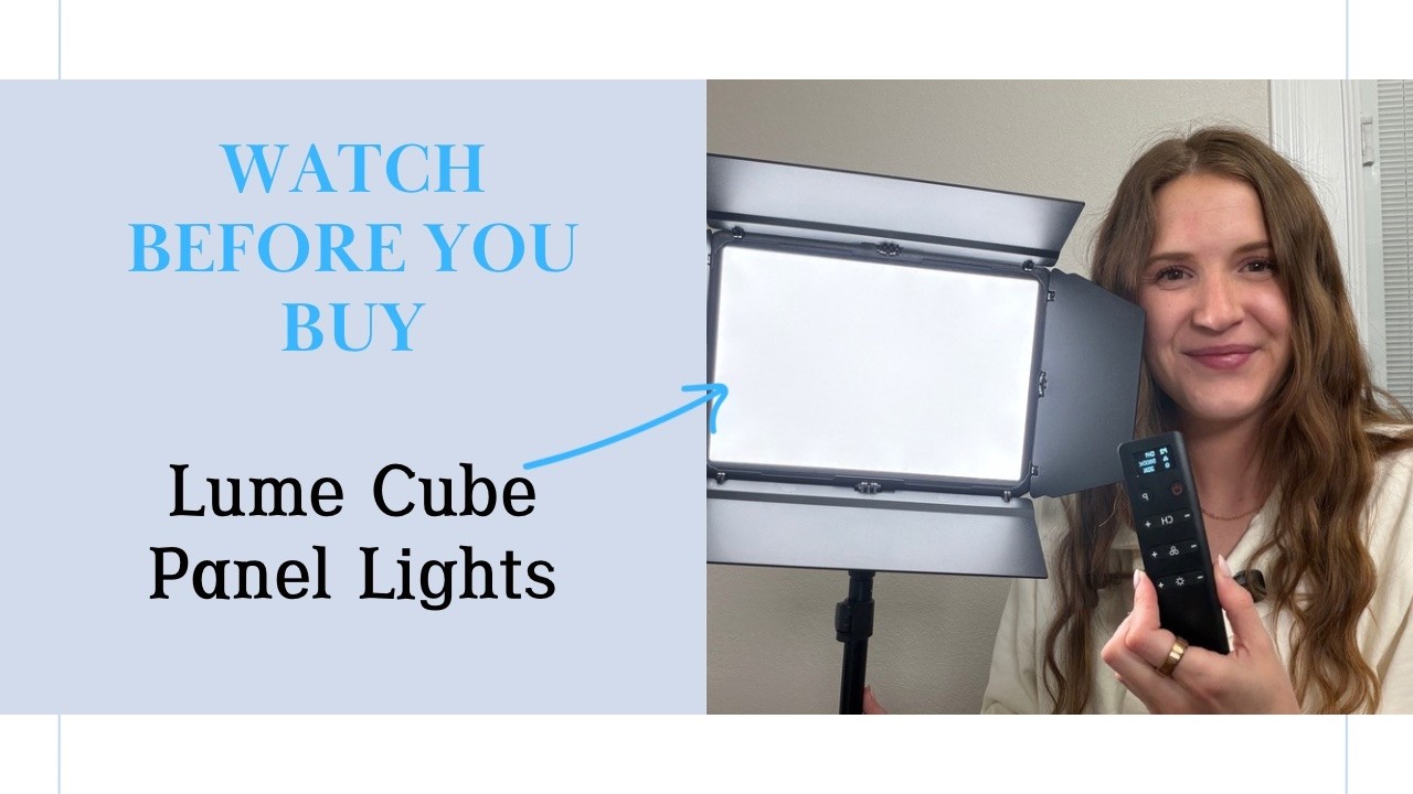 Lume Cube Panel Lights - Soft, Adjustable Lighting Review
