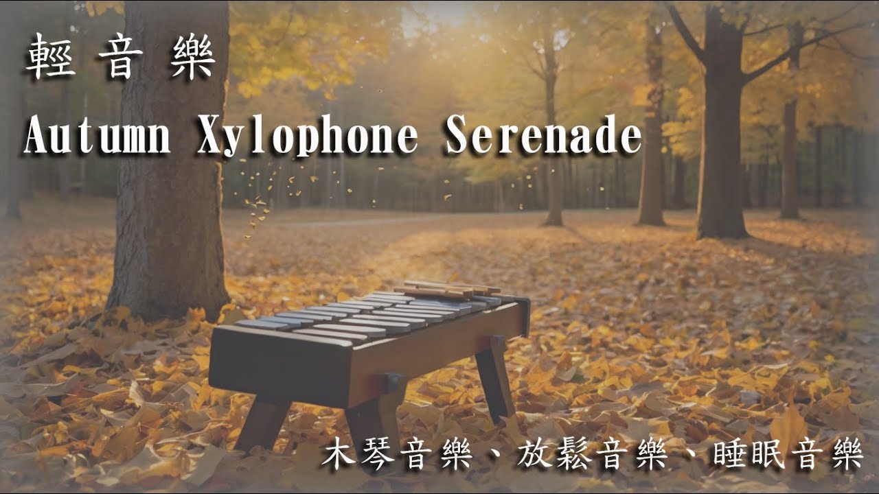 輕音樂 - Autumn Xylophone Serenade  -  秋日森林中的木琴音樂 | 入睡與放鬆的溫暖旋律