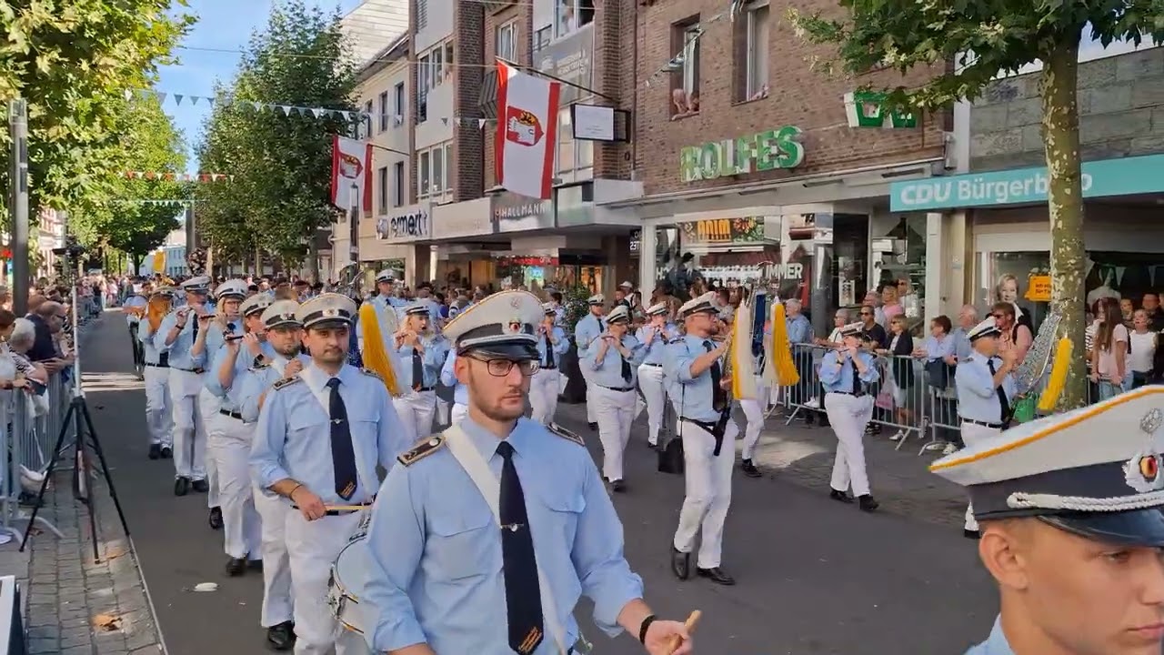 Schützenfest Grevenbroich 2025, Der große Festzug vom Sonntag Nachmittag 
