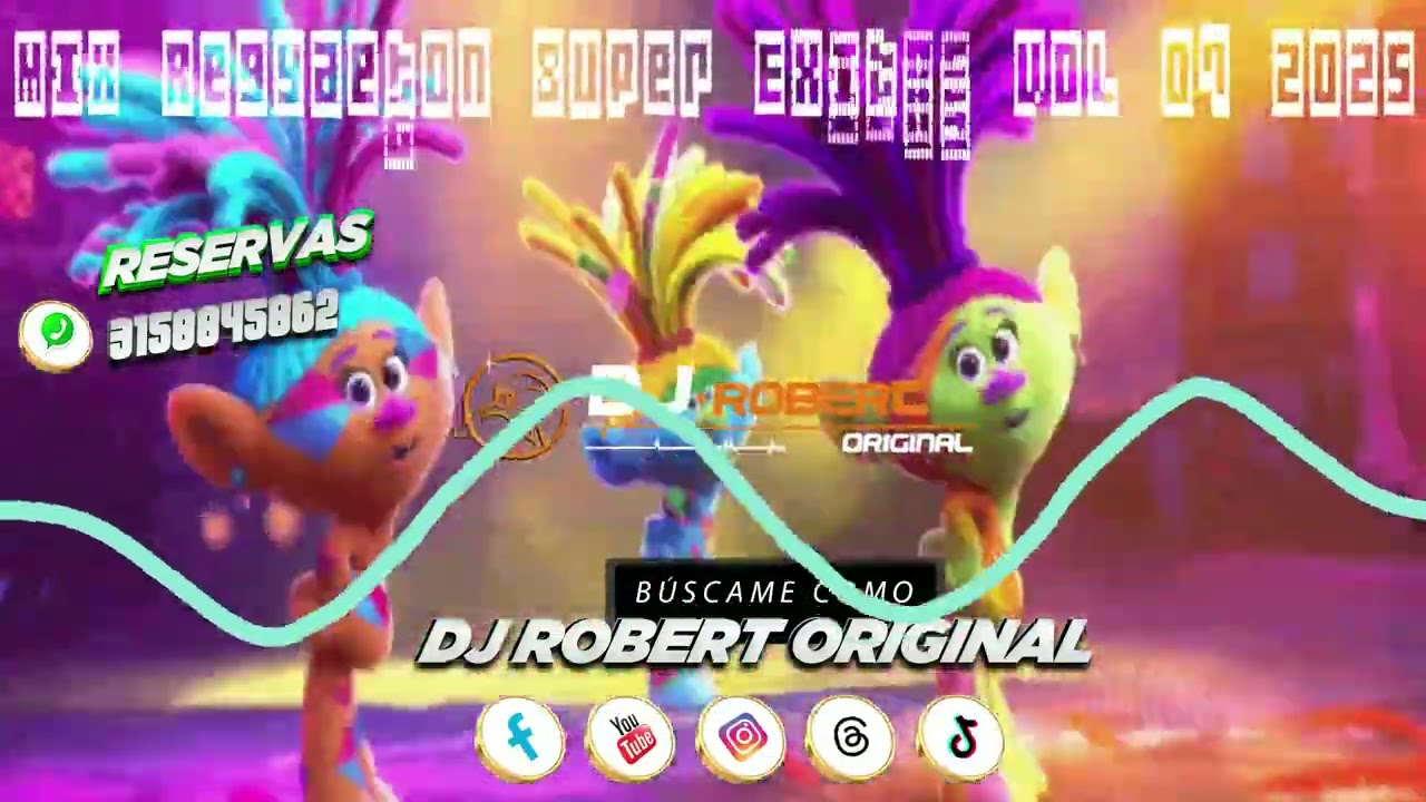 Mix Reggaeton Super Exitos Vol 07 2025 - Dj Robert Original