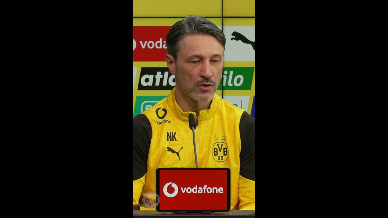 Live: Pressekonferenz mit Niko Kovac | BVB - 1. FC Heidenheim