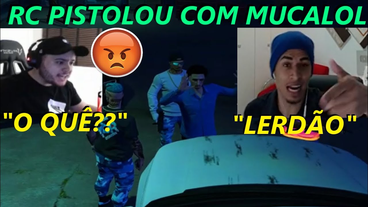 RC PASSOU O MUCALOL! VIS&Atilde;O DO RC E DO MUCALOL! PLANT&Atilde;O CIDADE ALTA CLIPS (GTA RP)