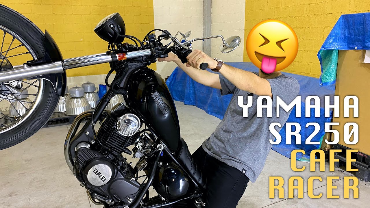 SR250 #1 Os presentamos la YAMAHA SR250 - CAFE RACER. Cómo ajustar el EMBRAGUE y cambiar la MANETA.