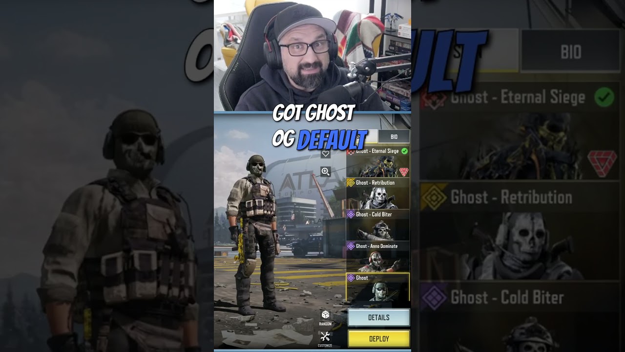 Все мои скины GHOST в 