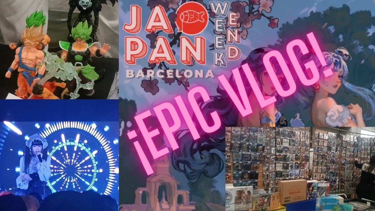 🍜🎏¡Visitamos la JAPAN WEEKEND - BARCELONA 2024! ¡EPIC VLOG! 🎏🍜 #anime #manga #japan #friki #geek