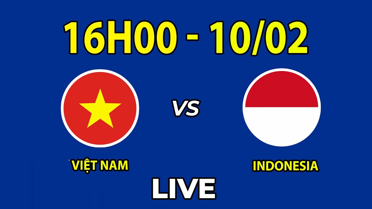🔴U20 Việt Nam vs U20 Indonesia | Vòng Loại U20 Nữ | Cuộc Chiến Siêu Mãn Nhãn