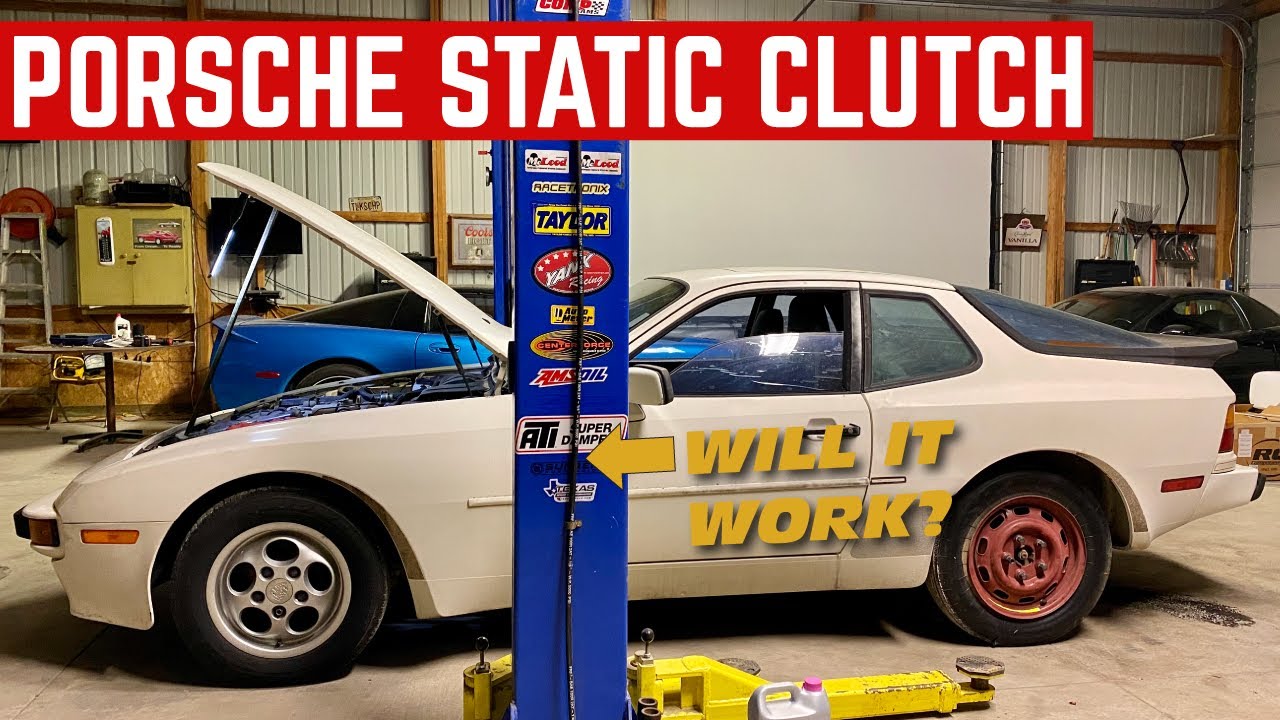 PUTTING A CLUTCH In An AUTOMATIC Porsche 944 *Am I Crazy?*