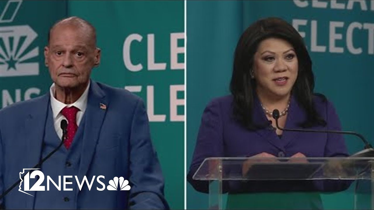 Arizona GOP schools superintendent debate turns combative over ESA oversight, DEI
