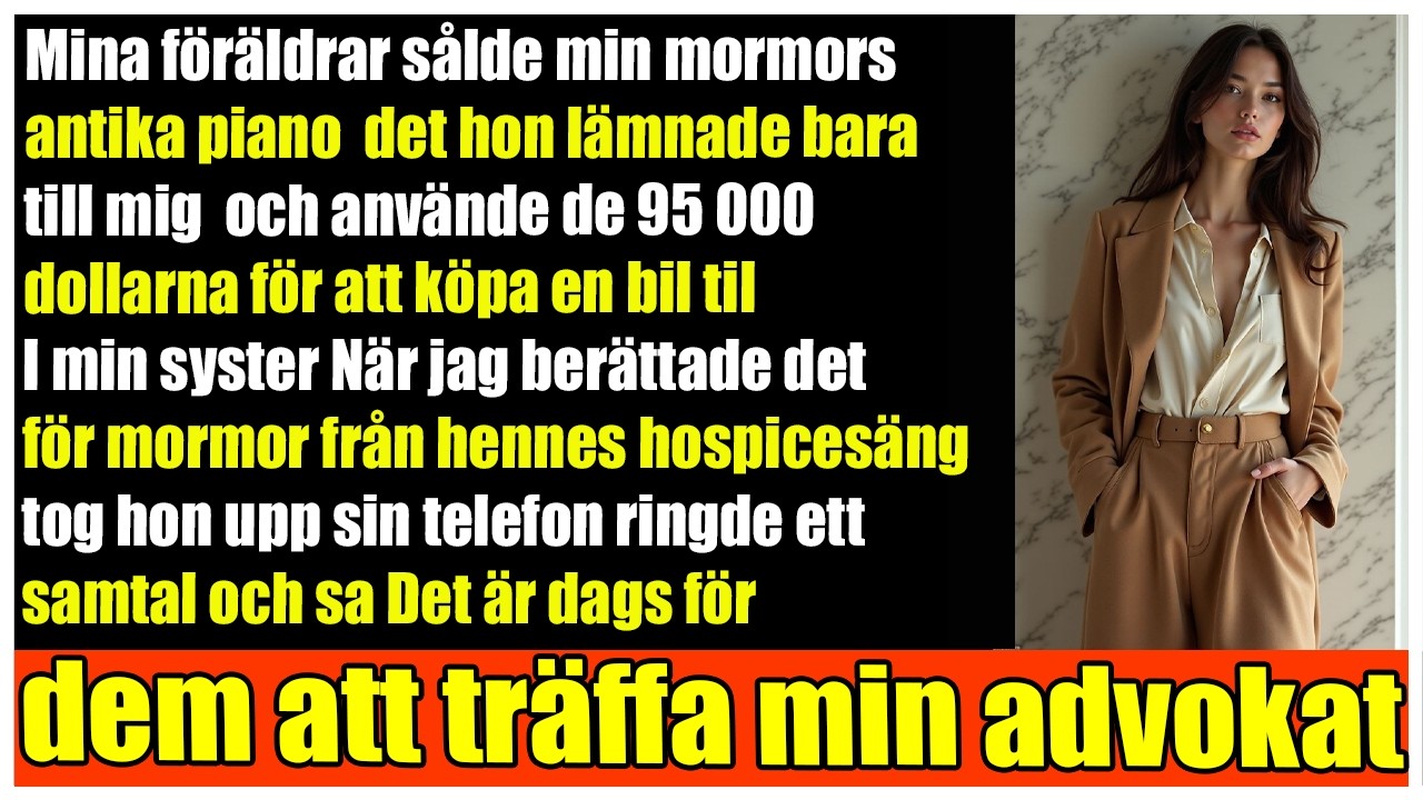 Föräldrar köpte systers bil med mitt arv  mormor ringde från hospice