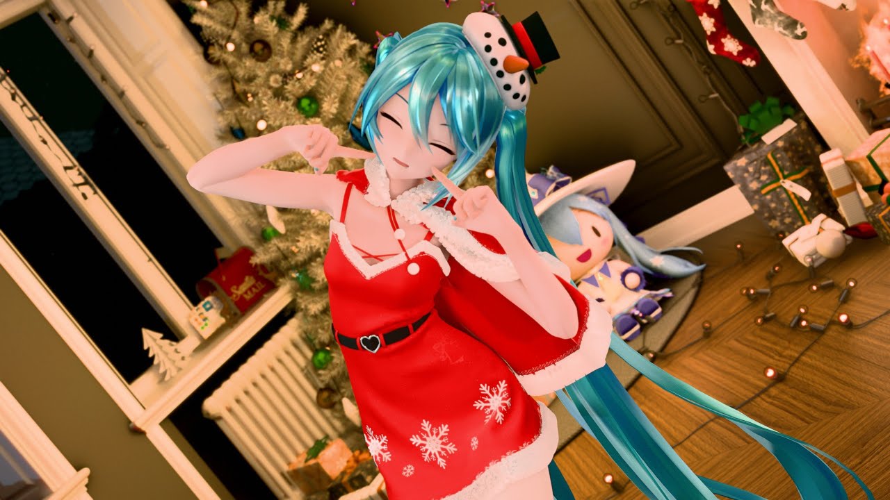 【MMD】Star Night Snow - Miku