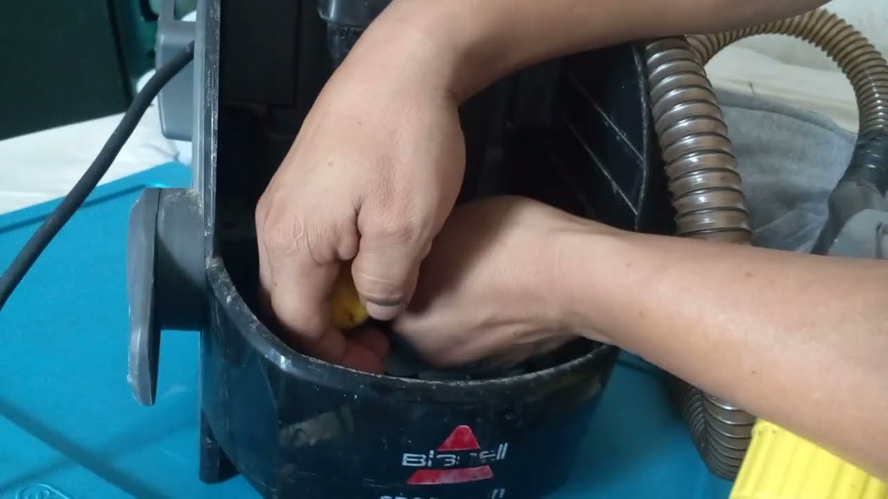 reparacion de equipo bissell spot clean pro tipo Puzzi inyección y succion que no tiene fuerza