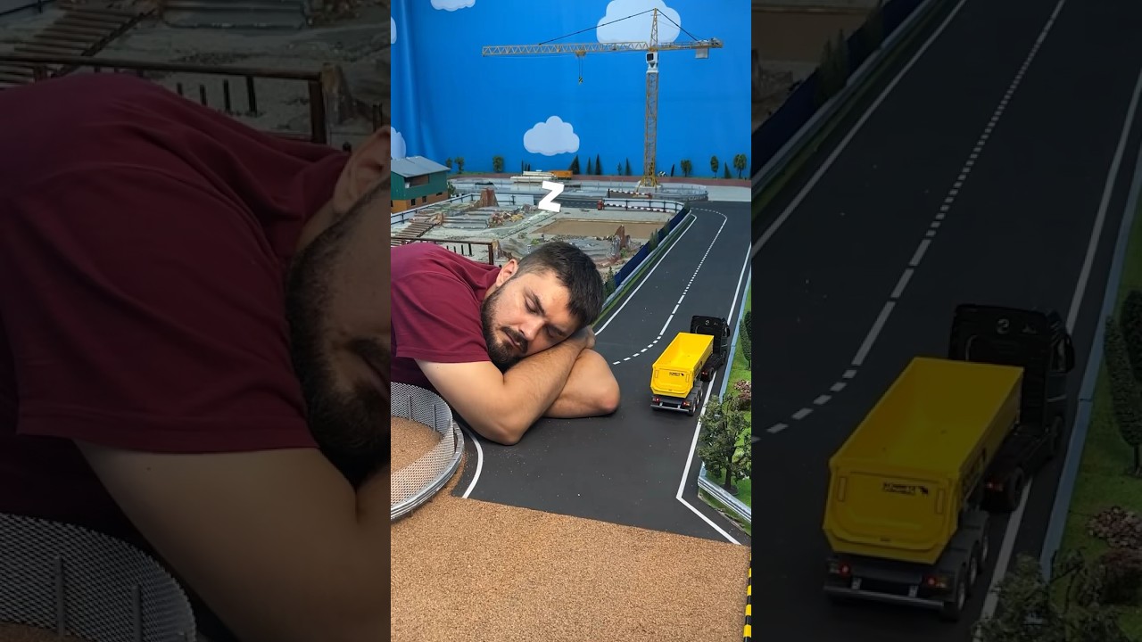 The Giant sleep in the town 👹🛏️🏡